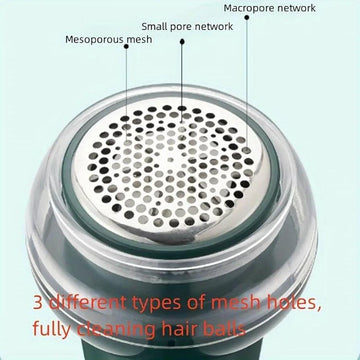 Portable Green Electric Lint Remover - Effortlessly Remove Lints & Fuzz