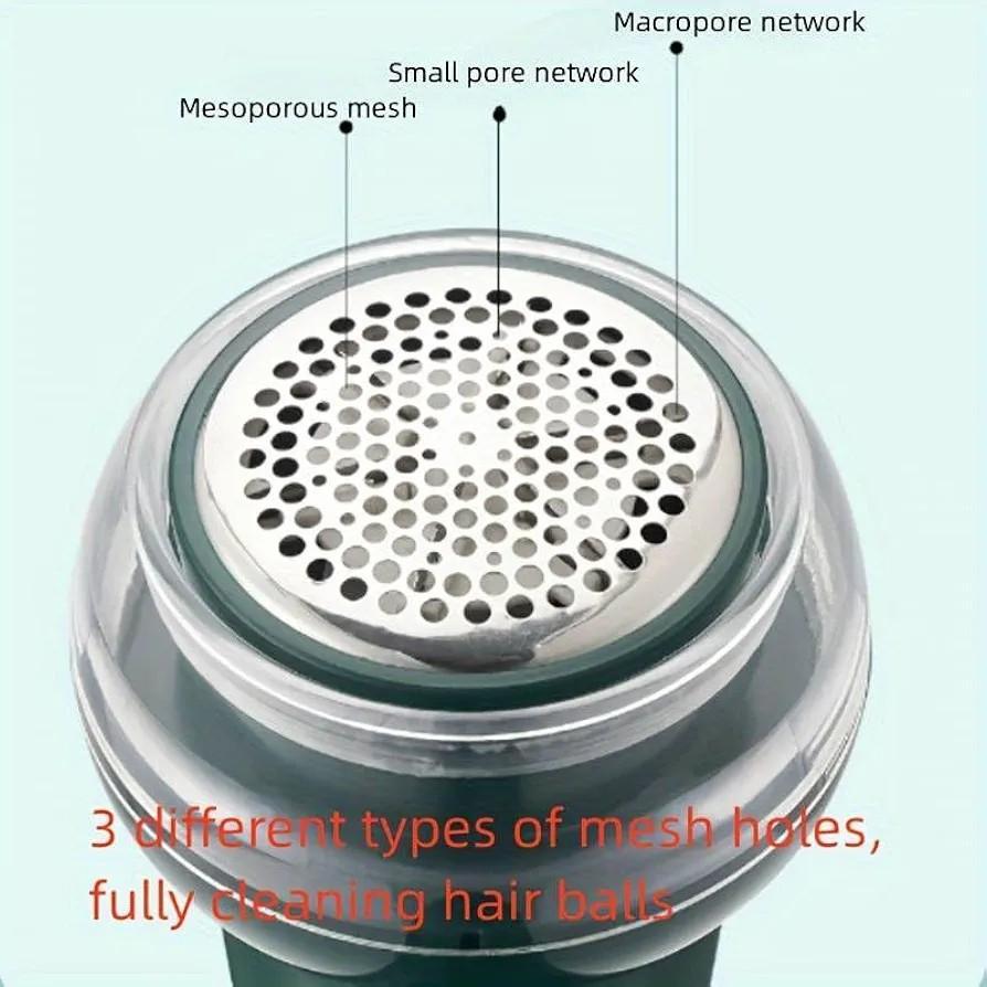 Portable Green Electric Lint Remover - Effortlessly Remove Lints & Fuzz